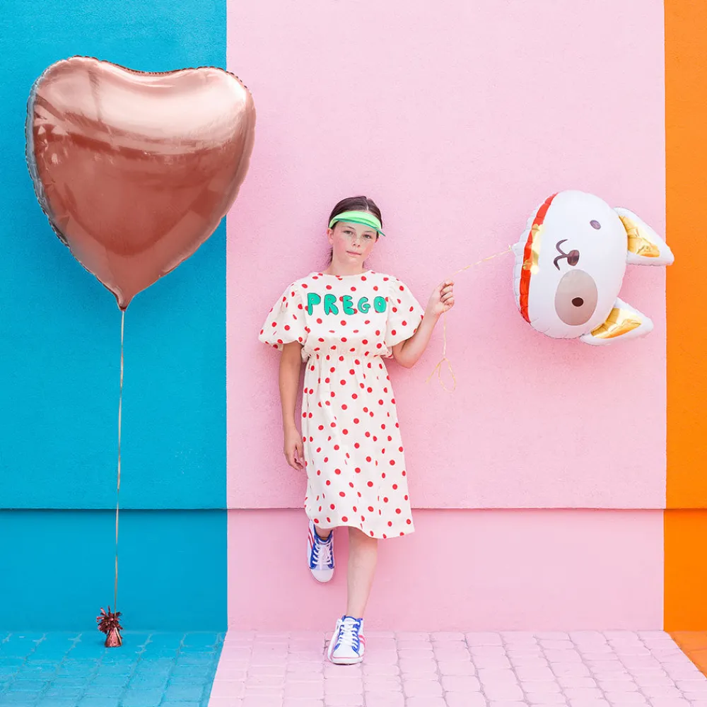 New Party Deco Giant Rose Gold Heart Balloon