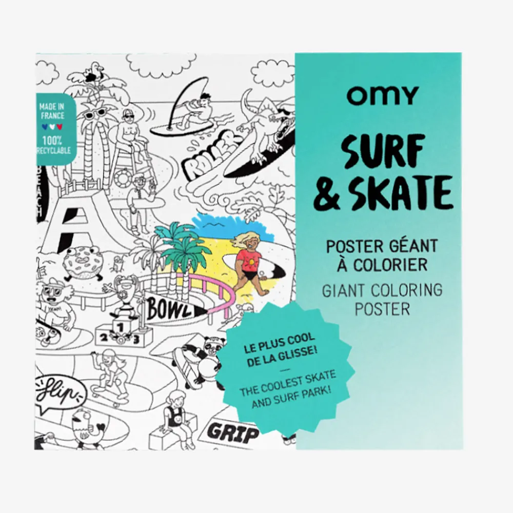 Store Omy Giant Surf & Skate Poster