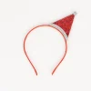 Fashion Party Pro Glitter Christmas Hat Headband