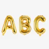 Store Party Deco Gold Letter Balloon (Small Size)