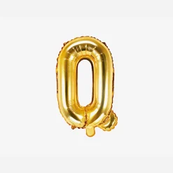Store Party Deco Gold Letter Balloon (Small Size)