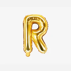 Store Party Deco Gold Letter Balloon (Small Size)