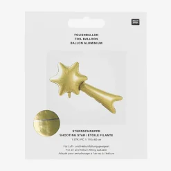 Best Sale Rico Design Gold Shooting Star Balloon