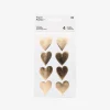 Fashion Rico Design Golden Heart Stickers