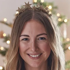 Best Ginger Ray Golden Stars Headband