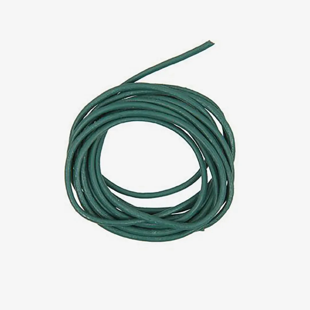Best Sale Rico Design Green Leather Cord