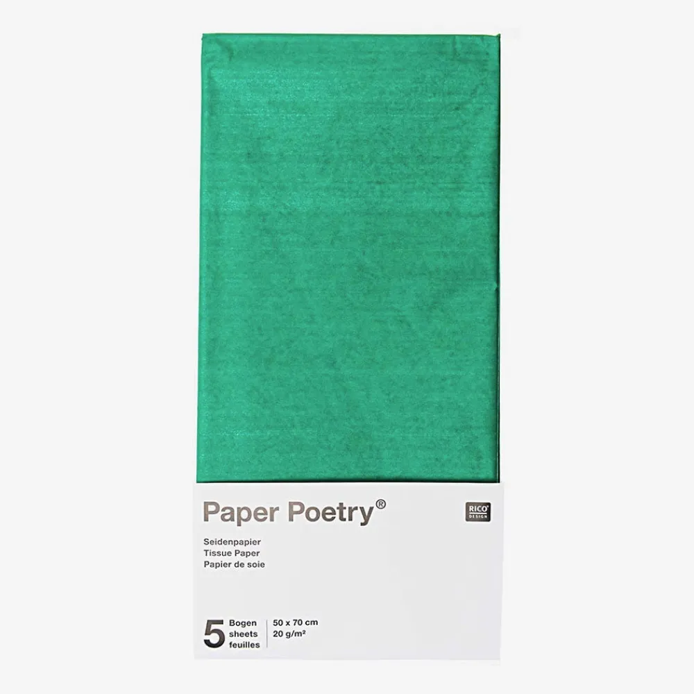 Store Rico Design Green Tissue Paper