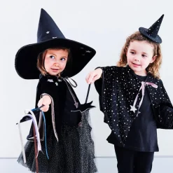 Hot Mimi & Lula Halloween Black Velvet Witch Wand