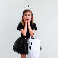 New Mimi & Lula Halloween Ghost Veil Headband