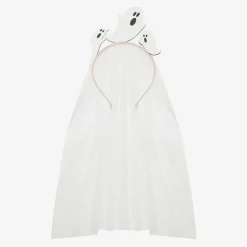 Discount Mimi & Lula Halloween Ghost Veil Headband