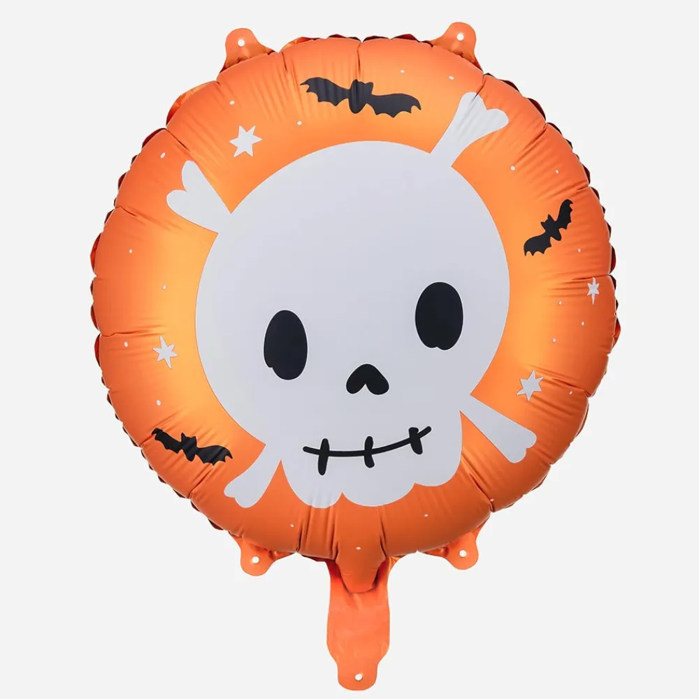 Store Party Deco Halloween Skull Foil Balloon