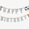 Outlet TalkingTables Happy Birthday Football Garland