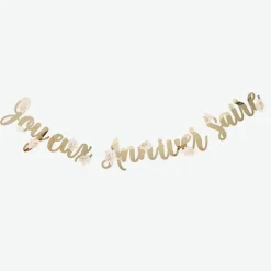 Hot Arty Fêtes Factory Happy Birthday Garland With Flowers