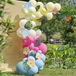 New Ginger Ray Hawaii Hibiscus Flower Balloon Arch