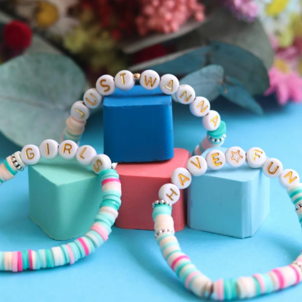 New La petite épicerie Heishi Beads - Girls, Just Wanna And Have Fun