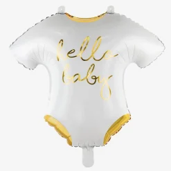 Fashion Party Deco Hello Baby Bodysuit Balloon