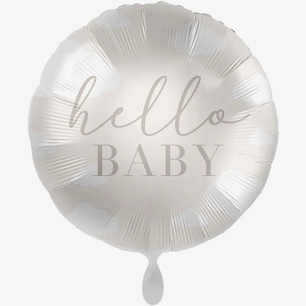 Best Sale Ginger Ray Hello Baby Clouds Balloon
