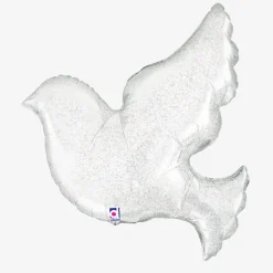 Cheap Grabo Balloons Holographic Dove Balloon