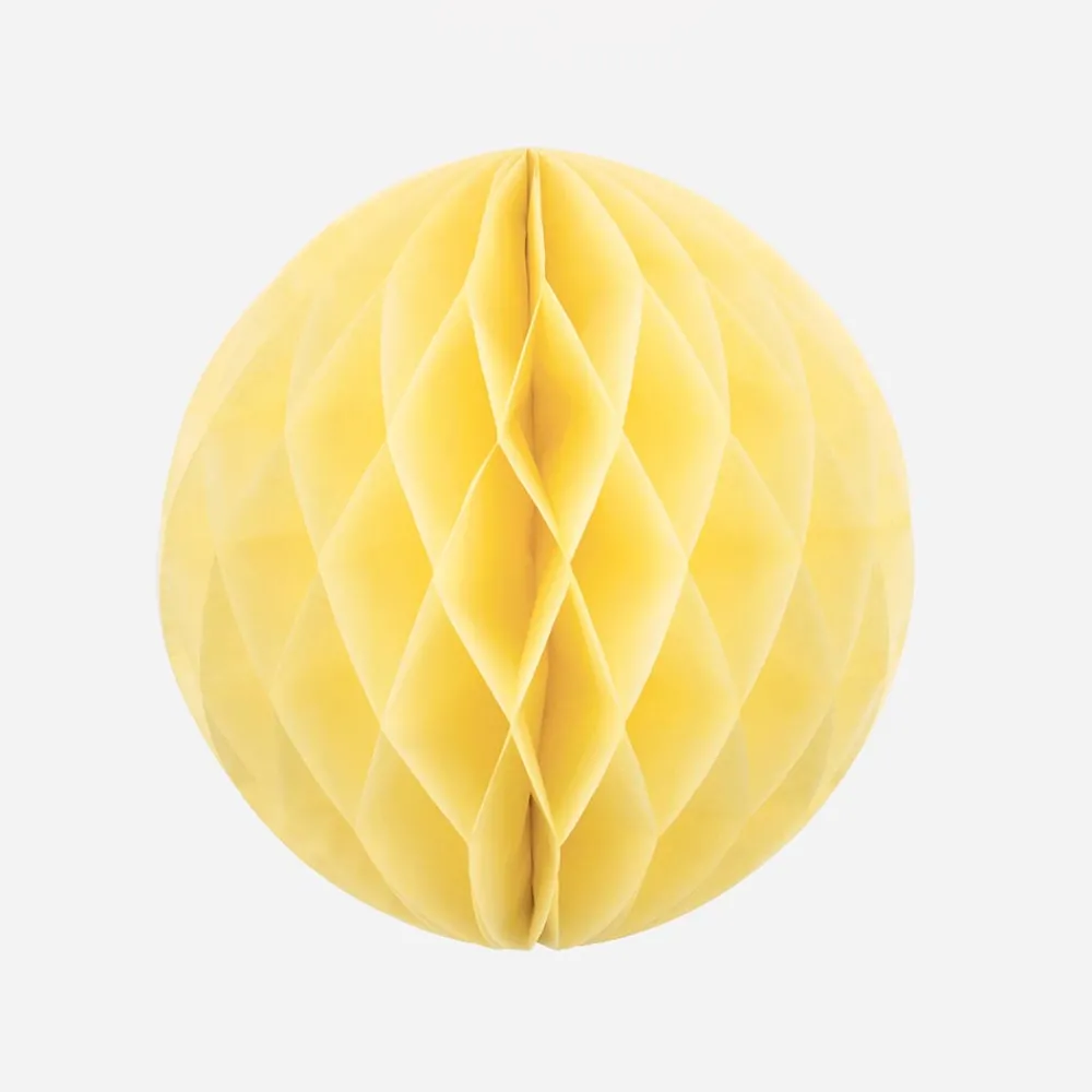 Cheap Party Pro Honeycomb Ball - Sunny Yellow
