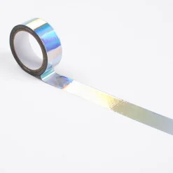 Cheap Rico Design Iridescent Tape - Silver
