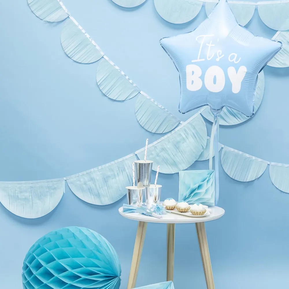 Store Party Deco It'S A Boy Blue Star Balloon