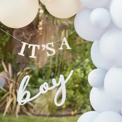 Discount Ginger Ray It'S A Boy Wooden Garland