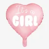 Clearance Party Deco It'S A Girl Pink Heart Balloon