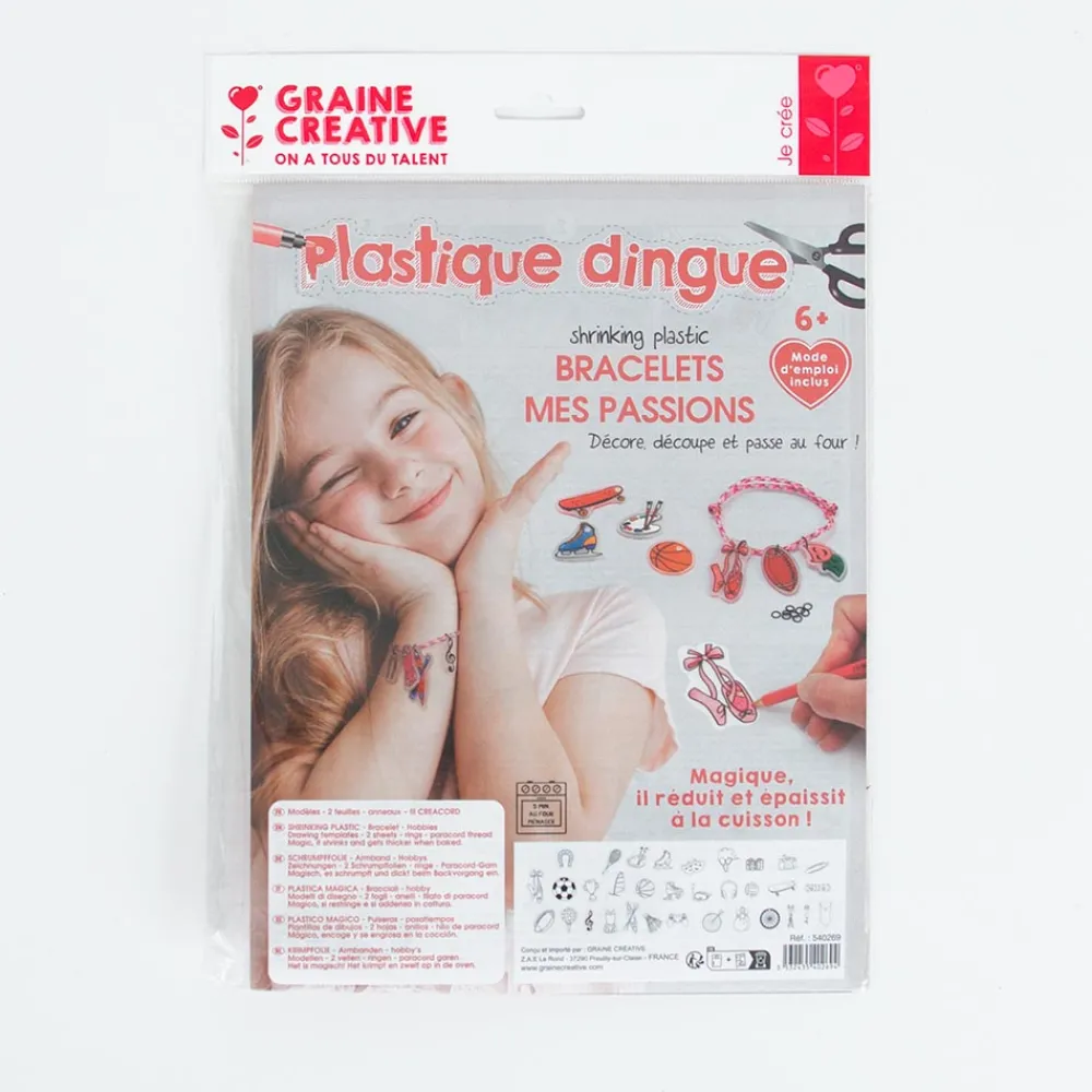 Flash Sale Graine Créative Kit Bracelets My Crazy Plastic Passions
