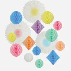 Clearance Meri Meri Kit Of 16 Pastel Paper Lanterns