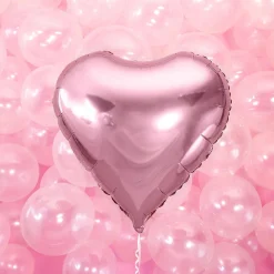 Clearance Party Deco Large Light Pink Heart Helium Balloon