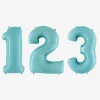 Cheap PMS Ballon Light Blue Number Balloon (Small Size)