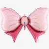 Online Grabo Balloons Light Pink Bow Balloon