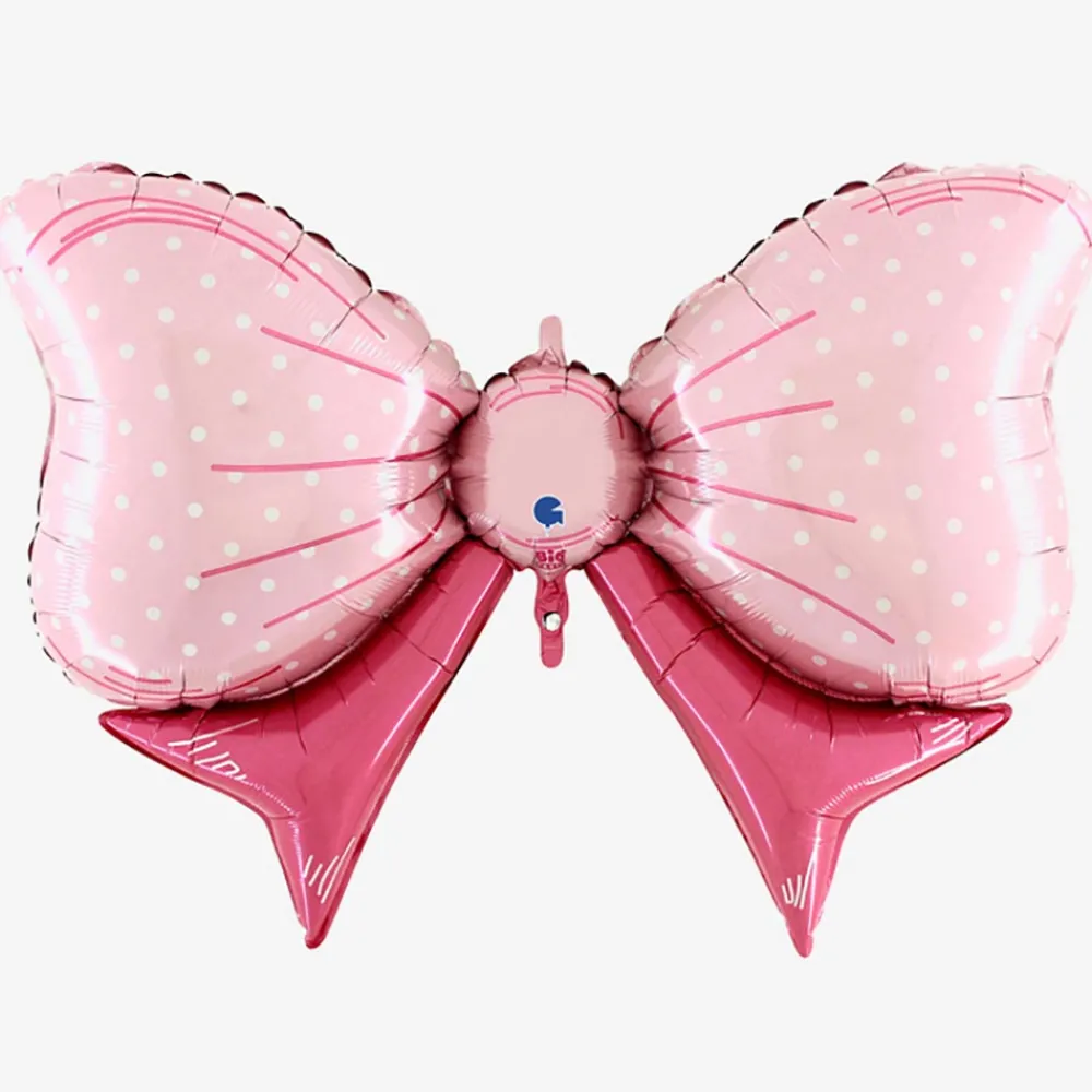 Online Grabo Balloons Light Pink Bow Balloon