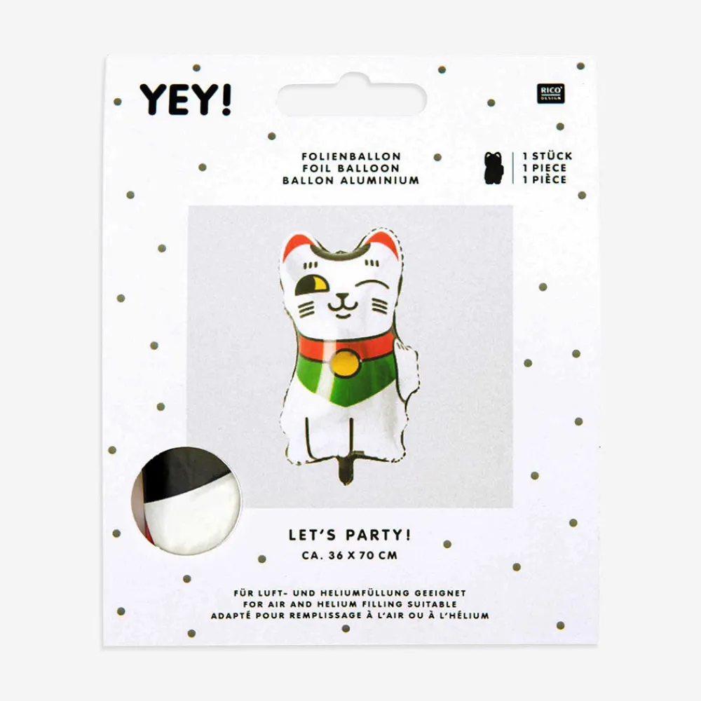 Hot Rico Design Lucky Cat Balloon