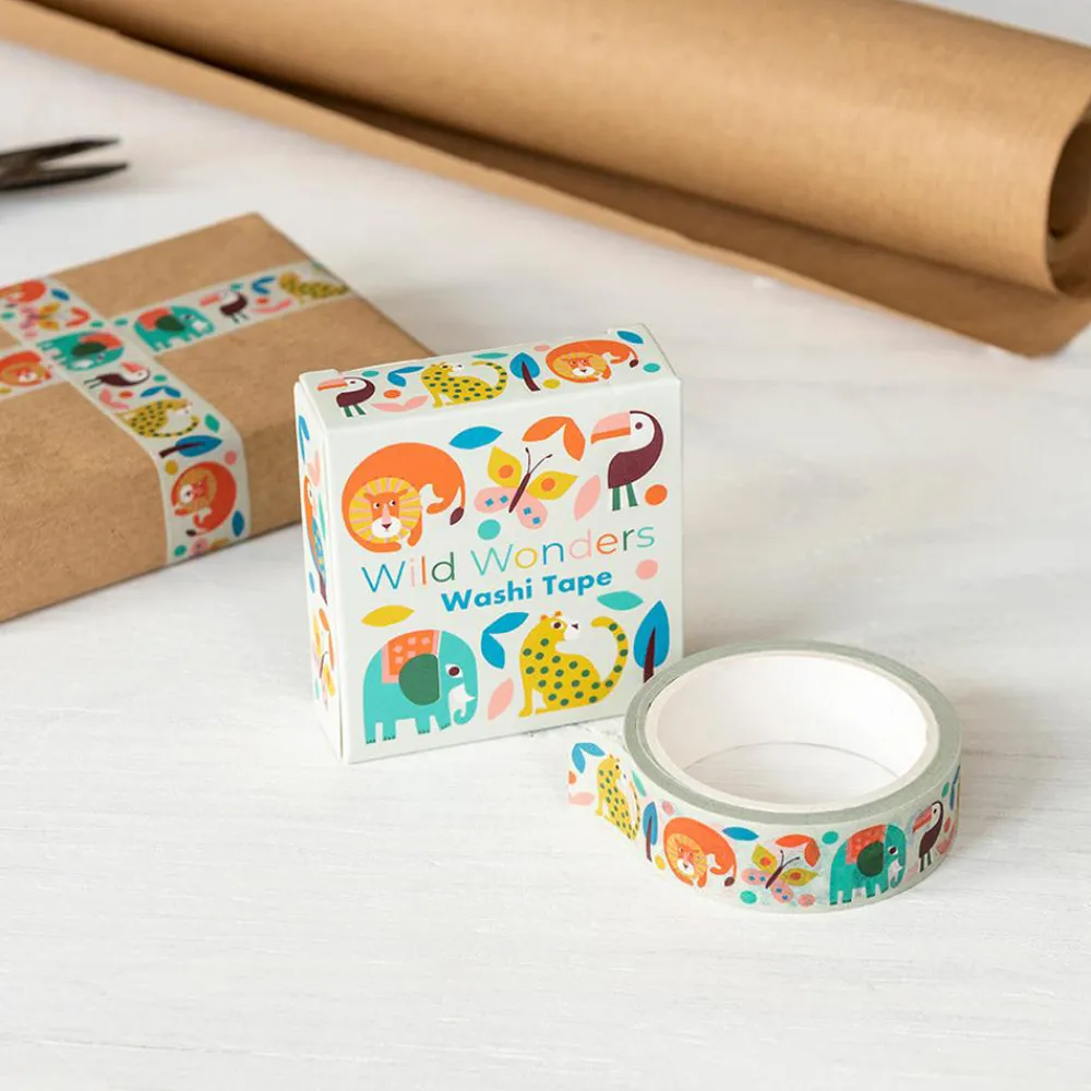 Sale Rex London Masking Tape Wild Animals