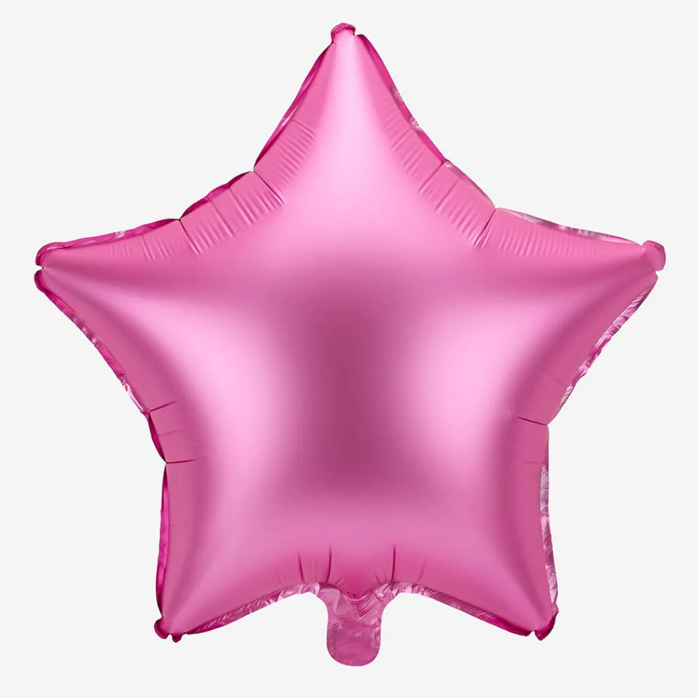 Best Party Deco Matt Pink Star Balloon
