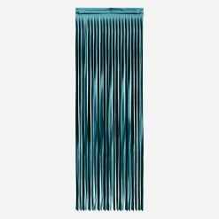 Outlet Petit Clown Matte Lame Curtain - Petrol Blue