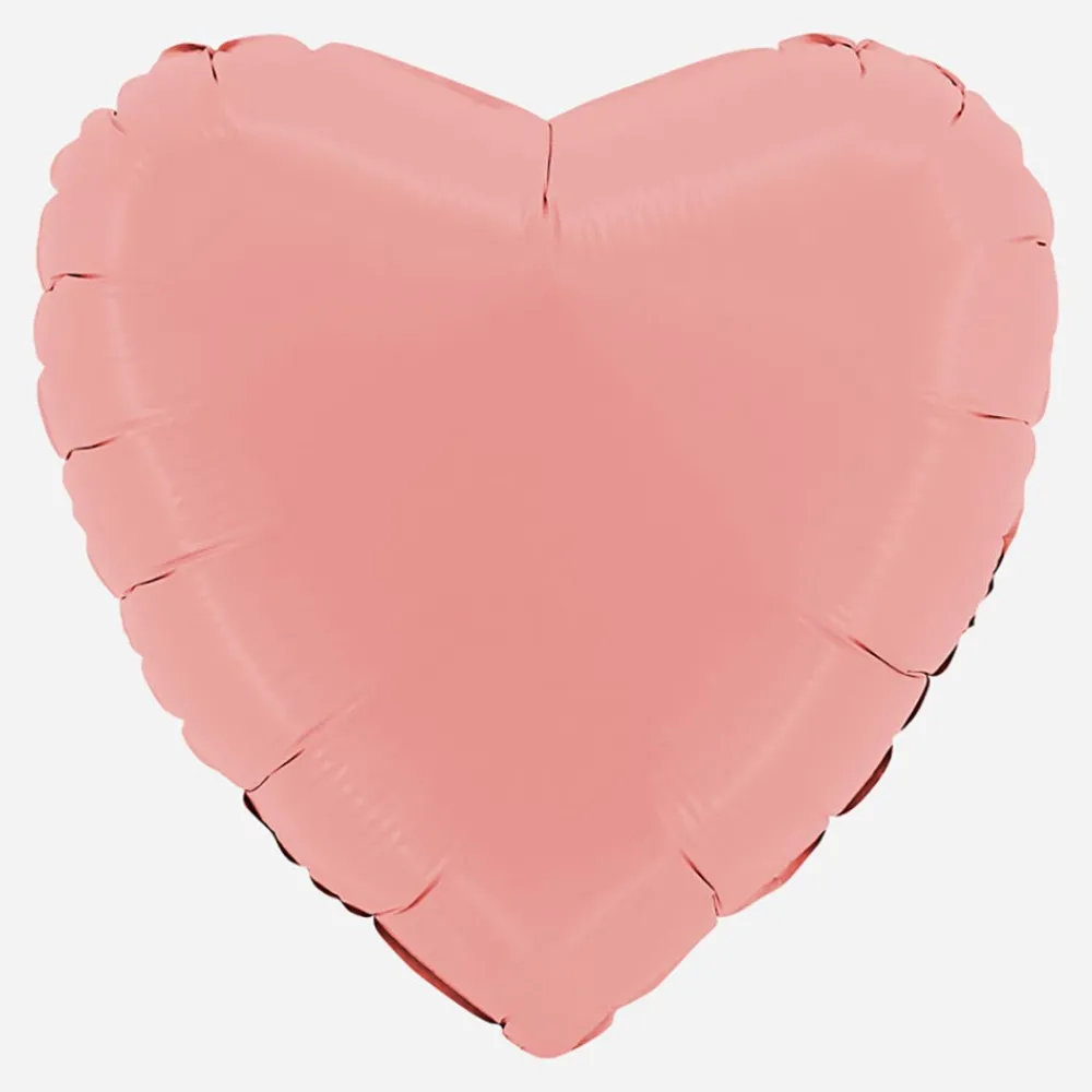 Online Grabo Balloons Matte Pink Heart Balloon
