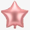 Outlet Party Deco Matte Rose Gold Star Balloon