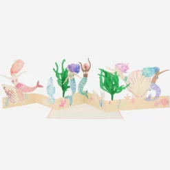 Outlet Meri Meri Mermaid Accordion Card
