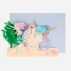 Outlet Meri Meri Mermaid Accordion Card
