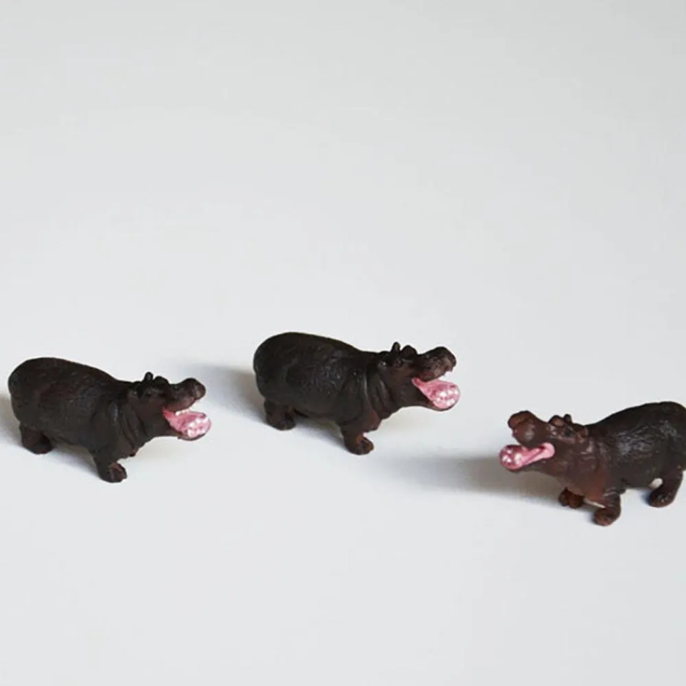 Hot Safari Ltd Mini Hippopotamus Figurine