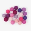 Outlet Rico Design Mixed Pink And Purple Felt Balls