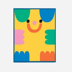 Cheap Wrap Multicolor Bear Birthday Card
