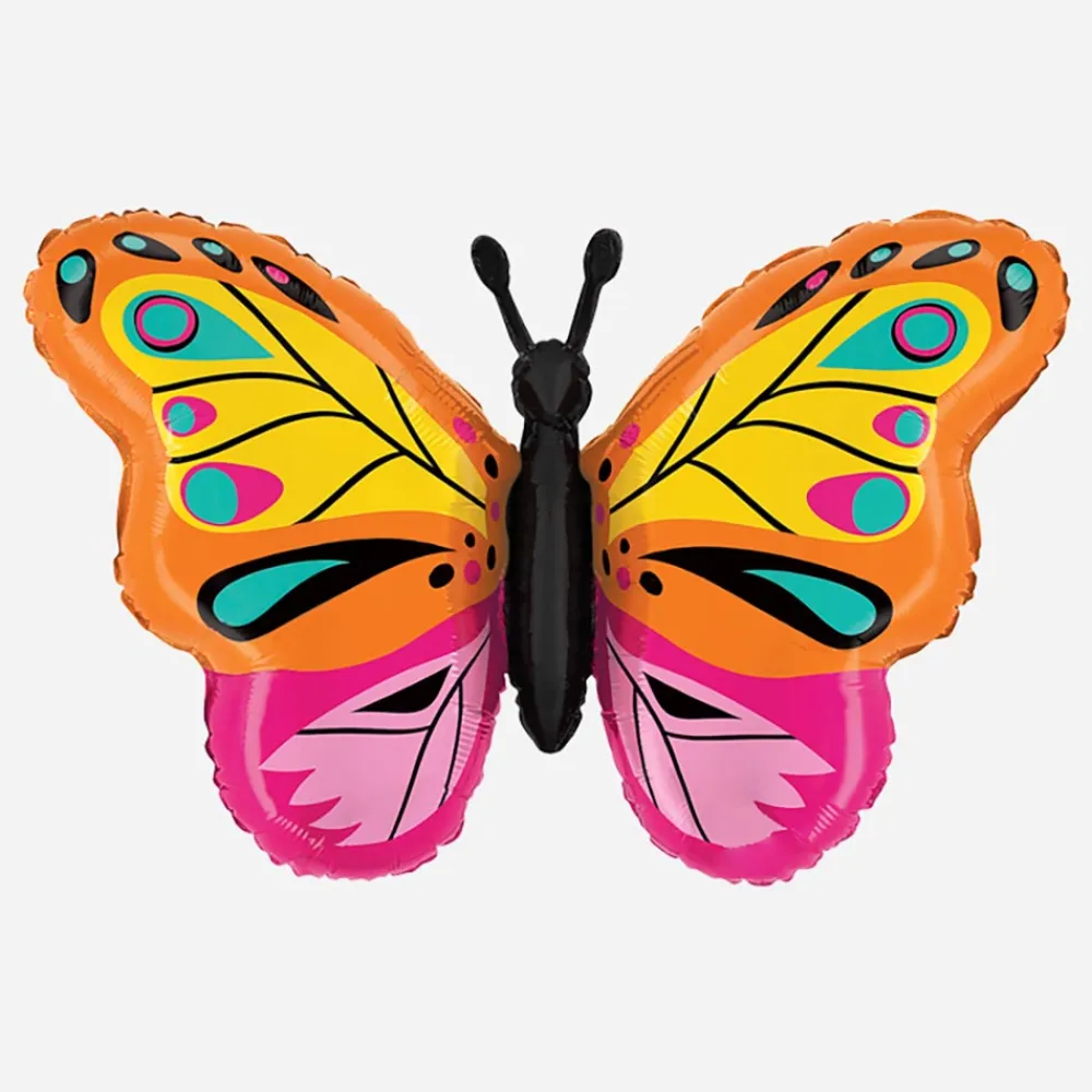 New Grabo Balloons Multicolor Butterfly Balloon