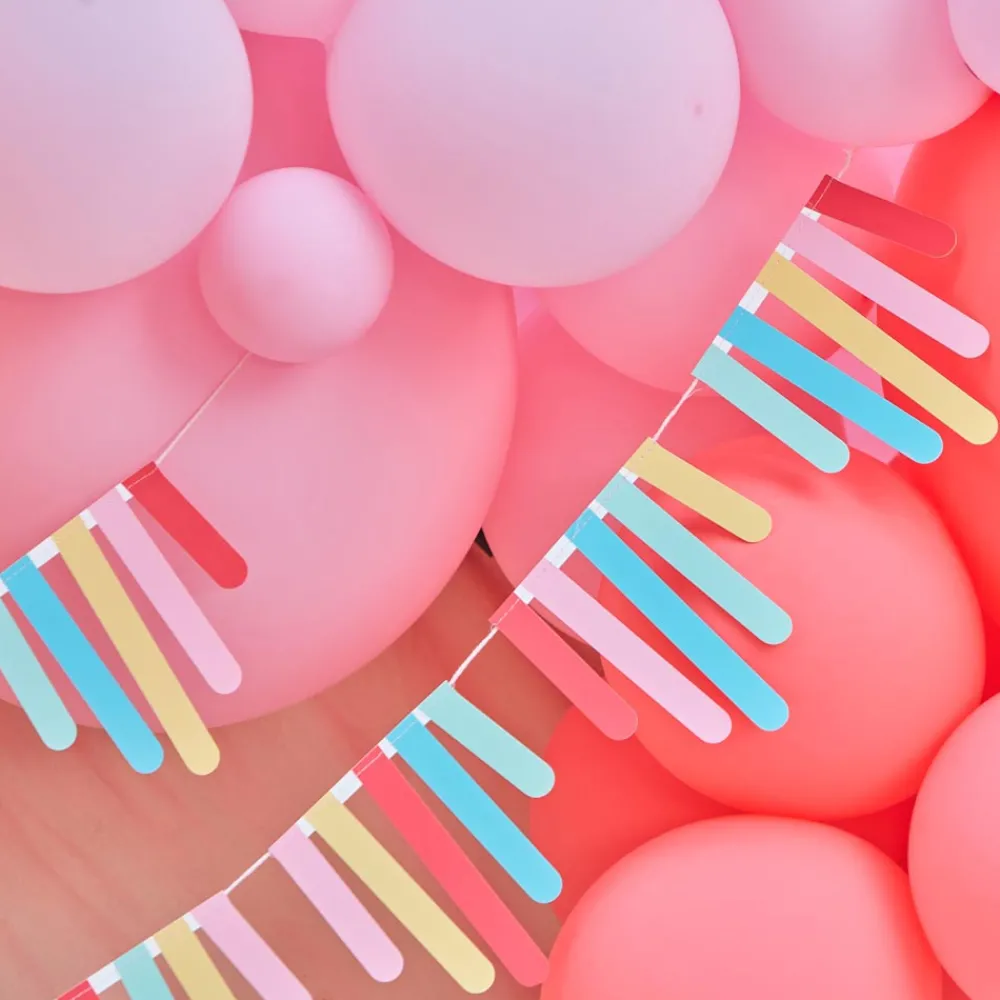 Sale Ginger Ray Multicolored Fringe Garland