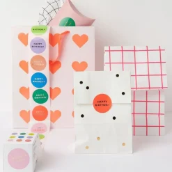 Cheap Rico Design Multicolored Happy Birthday Stickers