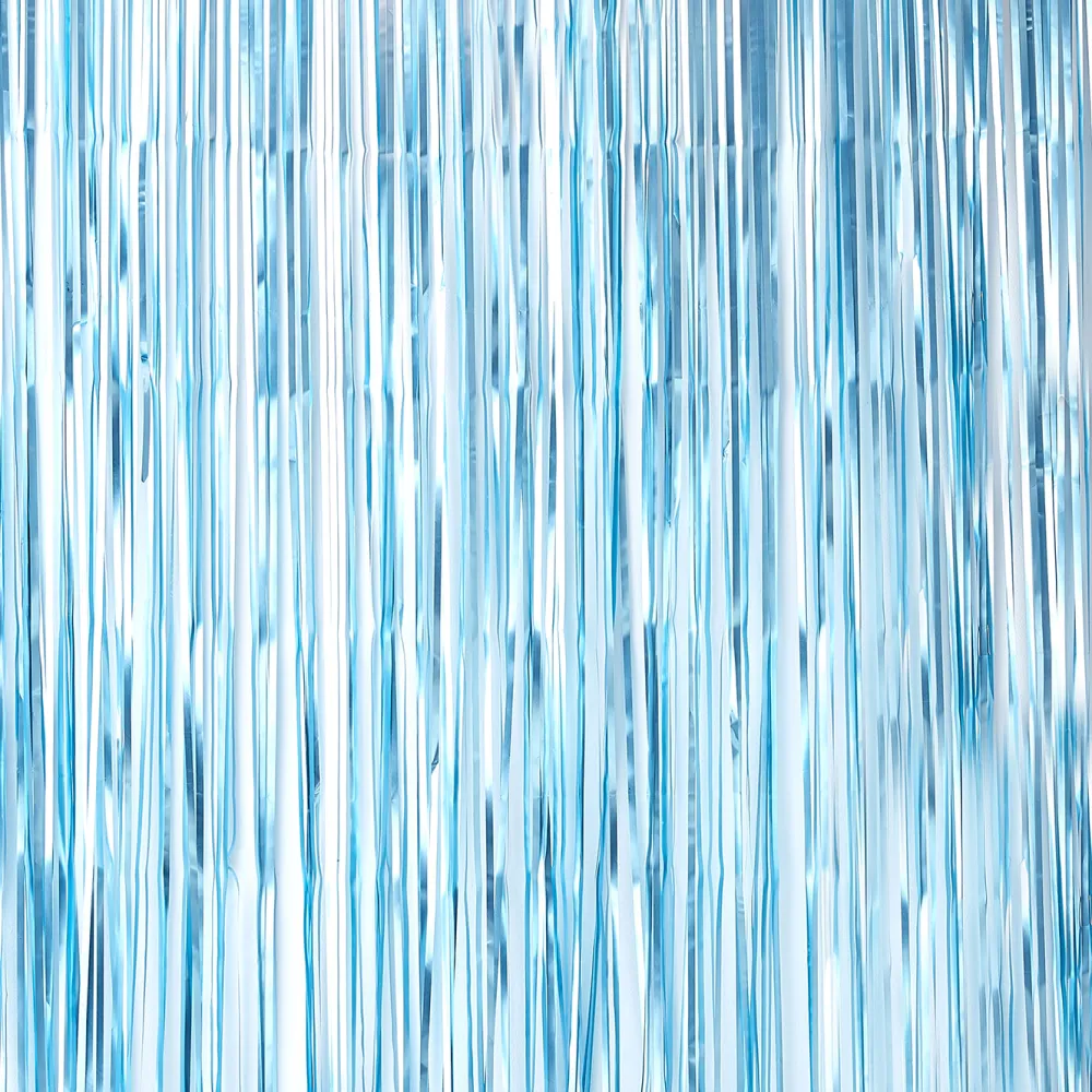 Best Ginger Ray Mylar Curtain - Blue