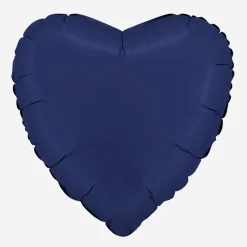 Flash Sale Grabo Balloons Navy Blue Satin Heart Balloon