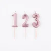 Shop Arty Fêtes Factory Numeral Birthday Candle - Rose Gold